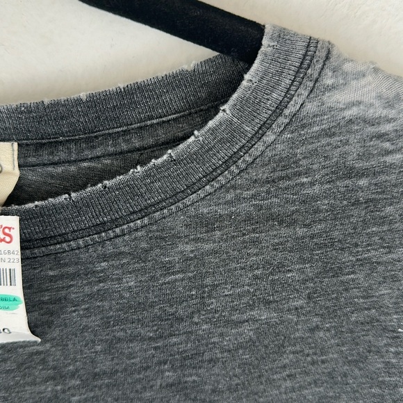 Refined Canvas Long Live Cowboys Grey Wash T-shirt Women’s Small Tee NWT Top - Picture 6 of 10
